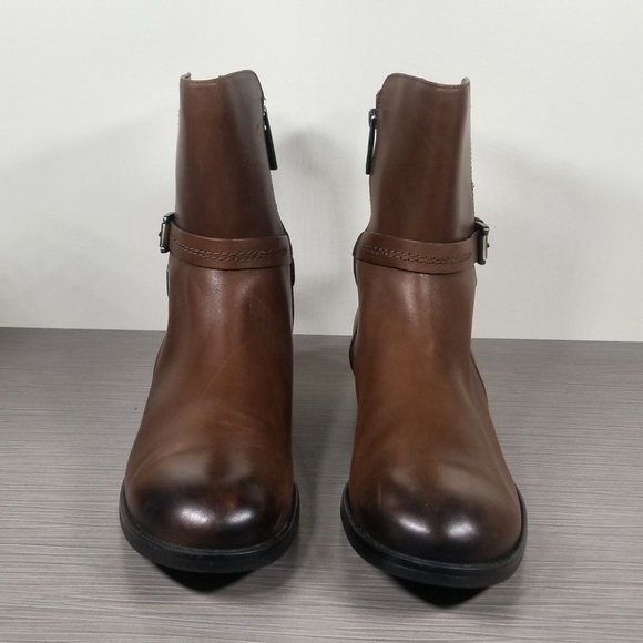 Brown Leather Waterproof Blondo Zena Boot - Picture 2 of 10